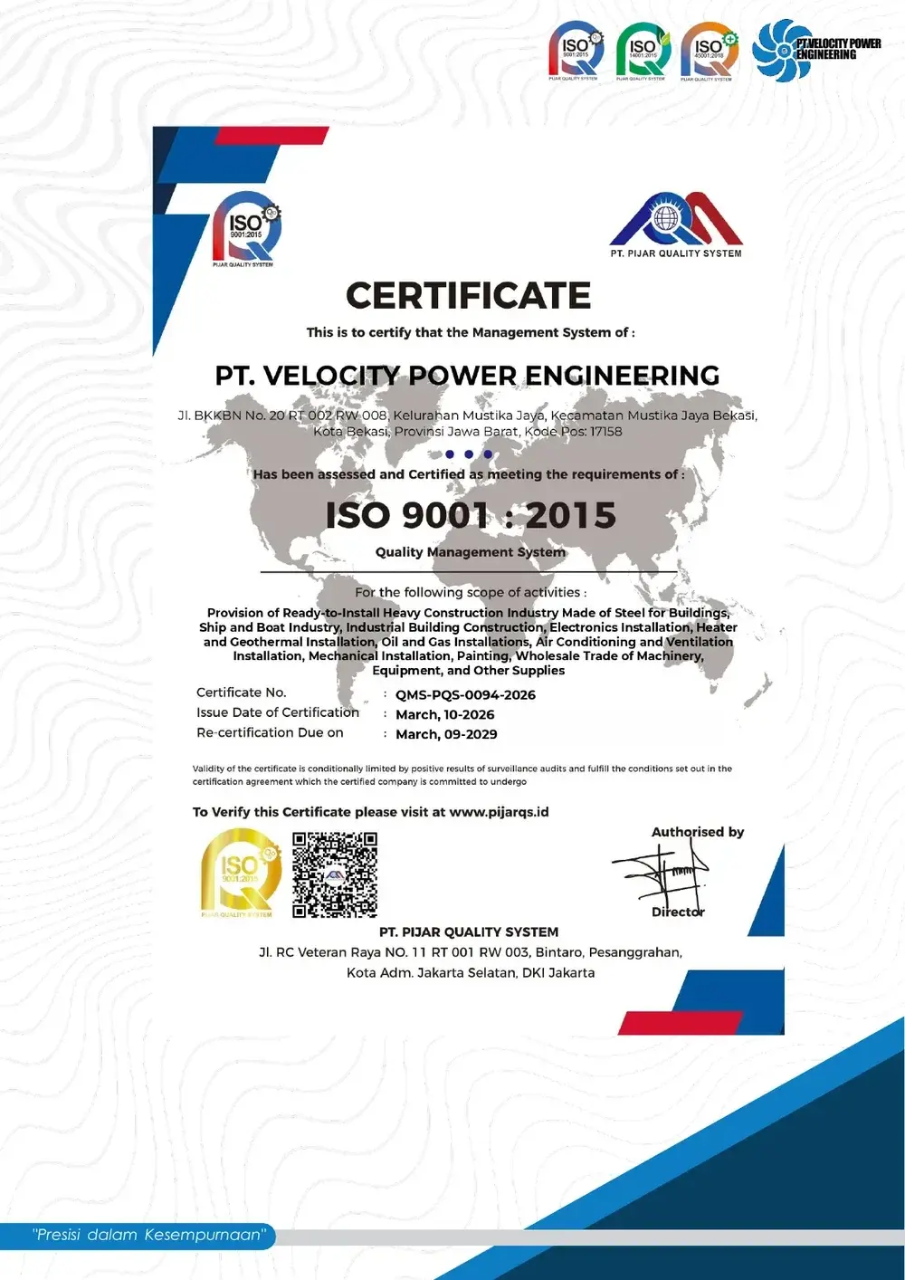 ISO 9001:2015